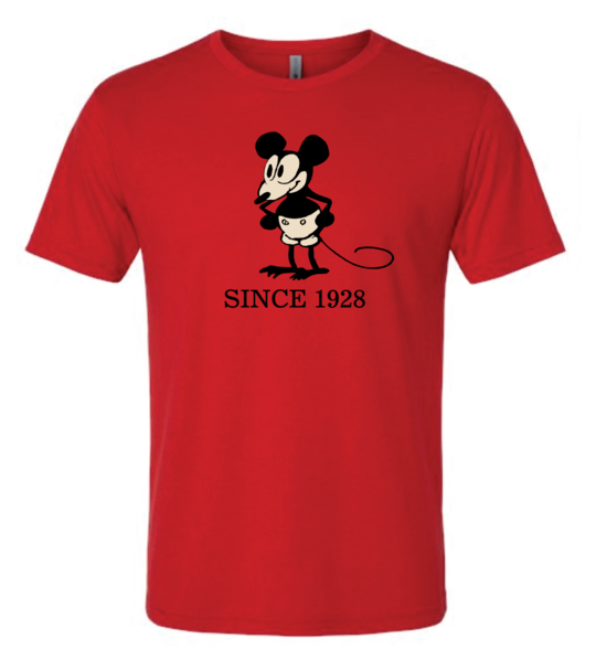 Mickey Mouse Since 1928 Shirt – Red | The Walt Disney Family